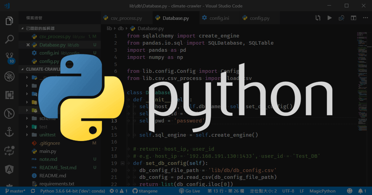 python